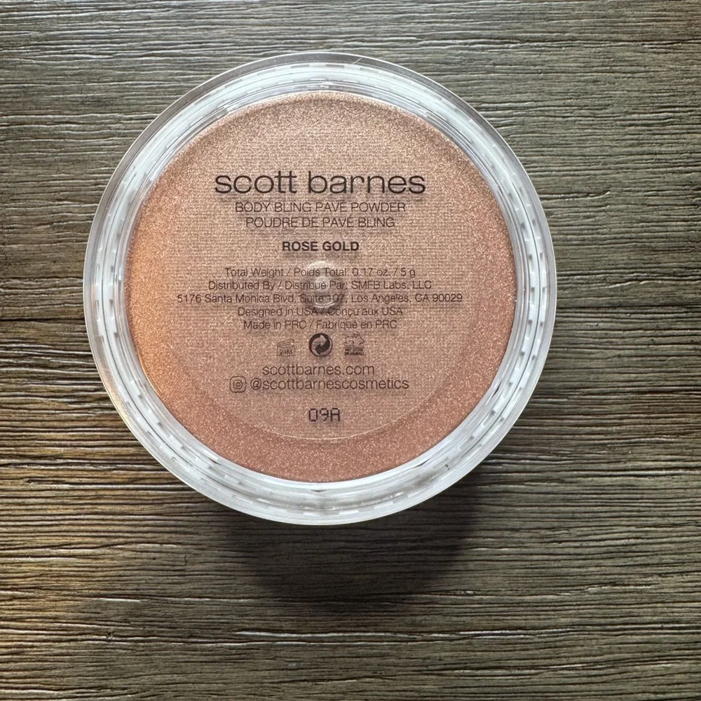 Scott Barnes Authentic Body Bling Pavé Powder - Rose Gold